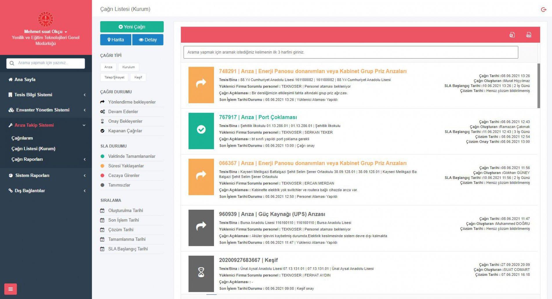 FATİH Proje Yönetim Sistemi (PYS) Devreye Girdi