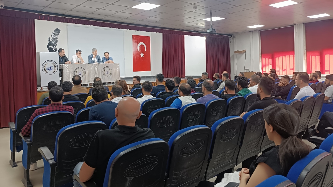 2024-2025 Eğitim Öğretim Yılı Sene Sonu Eğitim Kurumu Müdürler Kurulu Toplantısı, Müdürümüz Zeki GÜLMEZ Başkanlığında Gerçekleştirildi.